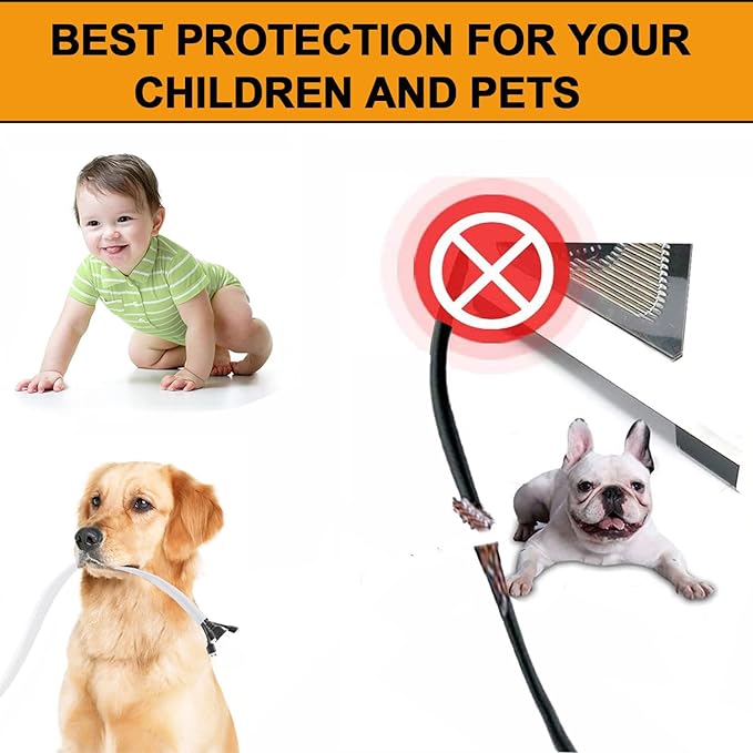 Pet-Proof Cable Sleeve 5/8" x5ft 2-PCS - Image 9