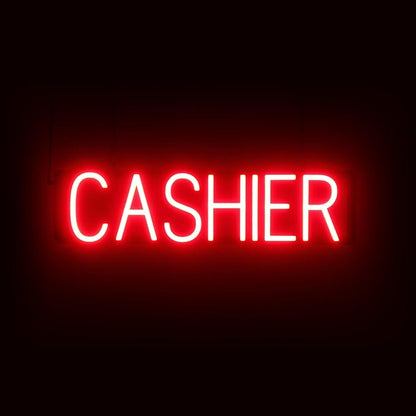 SpellBrite CASHIER Sign | Directional Sign by SpellBrite