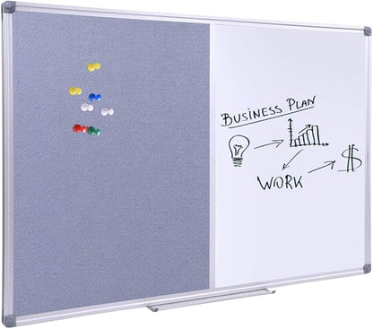 DexBoard 48x36 inch Large Magnetic Combo Board by DexBoard
