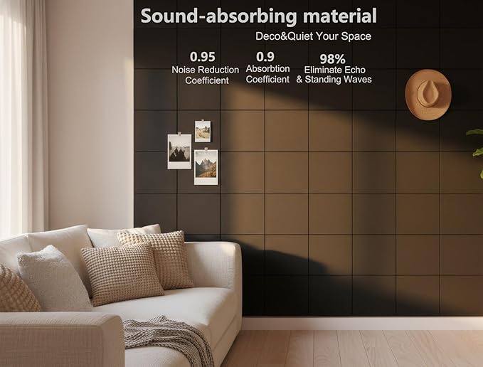 G Gamit Large Felt Wall Tiles Bulletin Board 59”x36”, Large Cork Board - Image 7