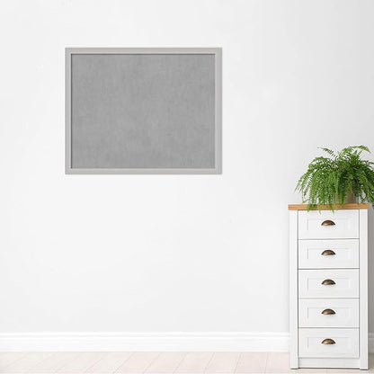 Amanti Art Silver Framed Magnetic Board 35x43 X-Large Vision Board - Image 5