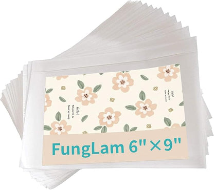 6”×9” Self-Adhesive Shipping Label Sleeves, FungLam Shipping Label Sleeves by FungLam