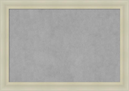 Amanti Art Silver Framed Magnetic Board 29x41 Large Vision Board by AmantiArt
