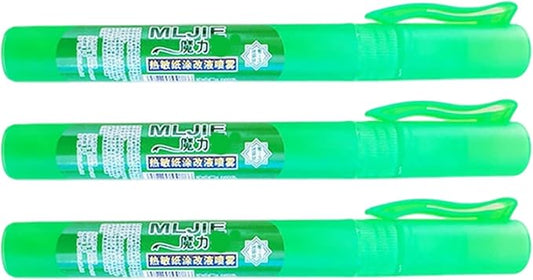 Correction Fluid for Thermal Paper, Address Eraser Concealing Correction Sprayer by Unknown