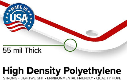 Custom Arrow, Custom Directional Sign, Up Arrow, 10x14 Inches, 55 mil thick HDPE - Image 3