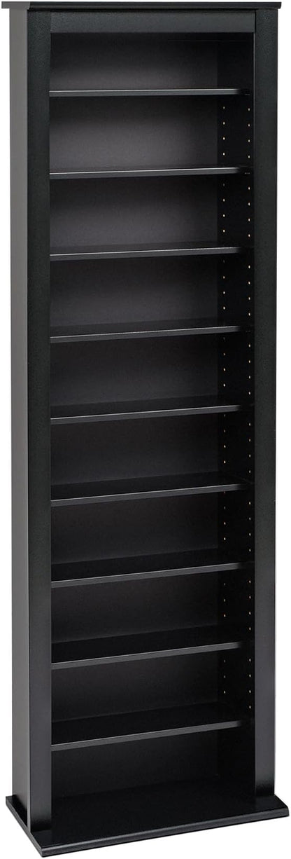 Prepac Narrow Cabinet Media Storage, Slim Barrister Tower - Image 7