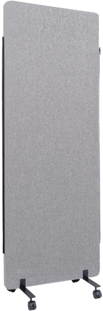 Office Partitions with Wheels, Sound Proof Dividers Privacy Panel Partition Wall by HOMSCREENER