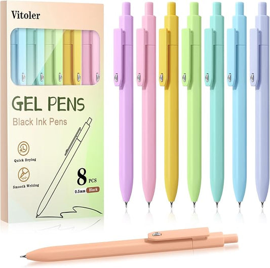 Piochoo Gel Pens, 0.5mm Cute Pens by Piochoo