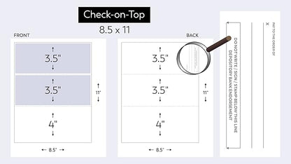 Compuchecks Check on Top Blank Check Paper - Image 3