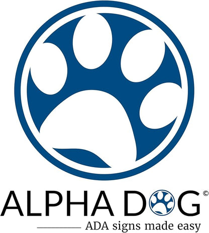 ALPHA DOG SIGNS Custom Projecting Hallway Sign, Personalized Indoor Outdoor - Image 6