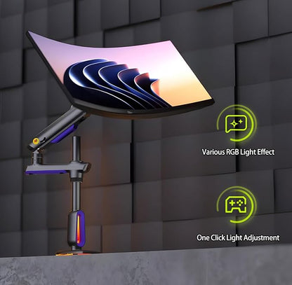 NB Extra Height Gaming Monitor Arm - Image 3