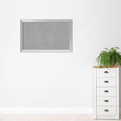 Amanti Art Silver Framed Magnetic Board 28x44 Large Vision Board - Image 5
