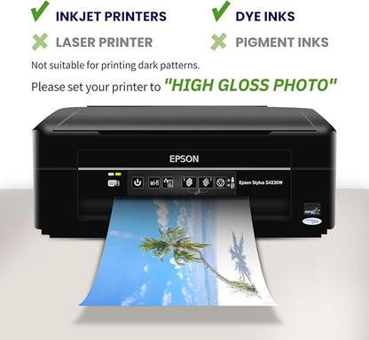 Double Sided 11x17 Glossy Photo Paper, Goefun 200 GSM/54 LB Inkjet Photo Paper - Image 4