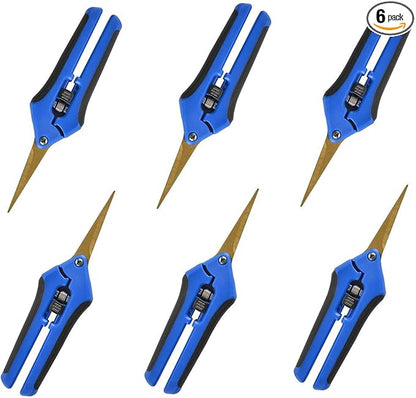 GROWNEER 6 Packs 6.5 Inch Pruning Shears by GROWNEER