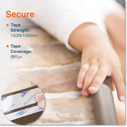 Roving Cove HeftyFit Edge Corner Protector Baby Proofing, Heavy-Duty, Soft NBR - Image 4