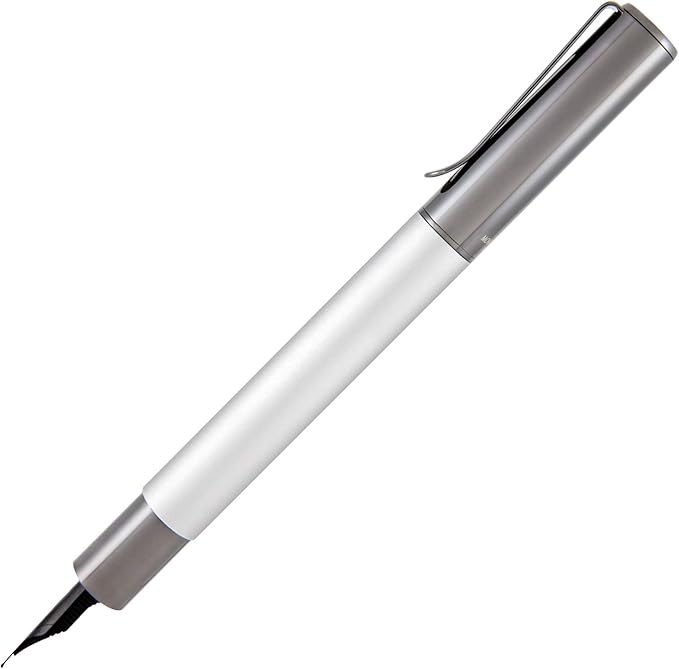 Monteverde USA Ritma Fountain Pen in Silver – Stub Nib, Calligraphy JoWo - Image 3