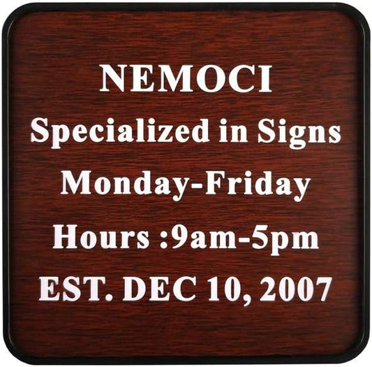 Custom Engraved Door Suite Wall Sign | Office Sign | Personalized Wall Plaque | by Icomecn