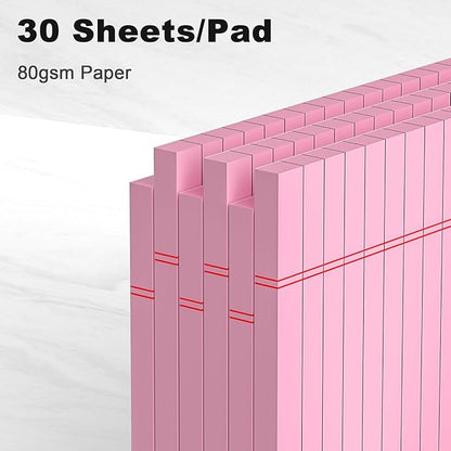 AILZFEI 6pcs Small Note Pad 5x8 College Ruled Pink Legal Pads Paper Notepads 6 - Image 3