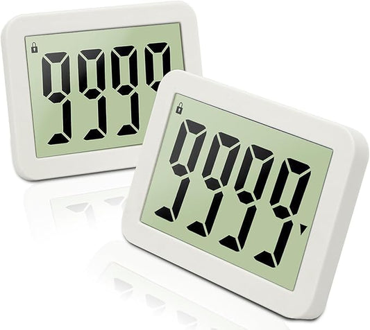 2-Pack QINFIEY Digital Countdown Days Timer Electronic 9999-Days Timer by MakeYourLifeBetter
