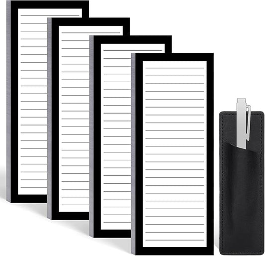Thboxes 4 Pack Magnetic Note Pad by Thboxes