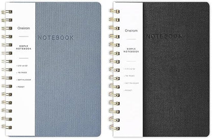 Spiral Notebook-5.75" x 8.125" College Ruled Journal by Oneirom