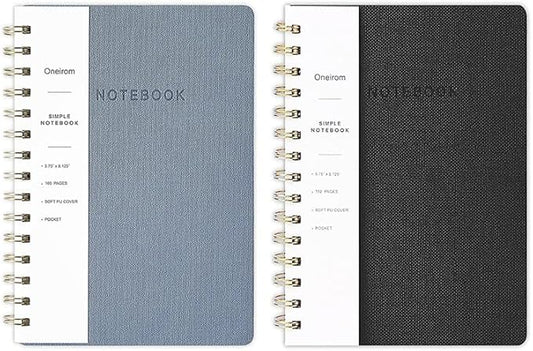 Spiral Notebook-5.75" x 8.125" College Ruled Journal by Oneirom