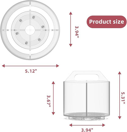 Absonic Pencil Holder for Kids, 360 Rotating Pen Holder for Desk Organizer and - Image 9