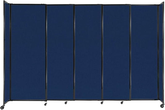 Versare Straightwall Sliding Portable Wall Partition | Freestanding Office by VERSARE