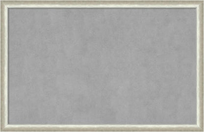 Amanti Art Silver Framed Magnetic Board 22x34 Large Vision Board by AmantiArt