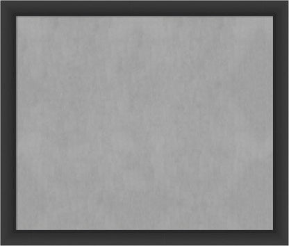 Amanti Art Black Framed Magnetic Board 45x53 Oversize Vision Board by AmantiArt