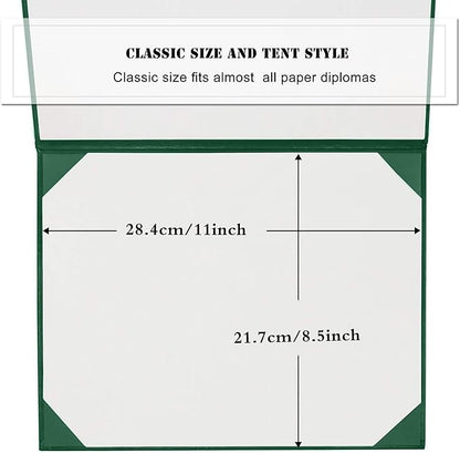 Diploma Cover 8.5” x11” Diploma Holder of Graduation Leatherette Padded - Image 6