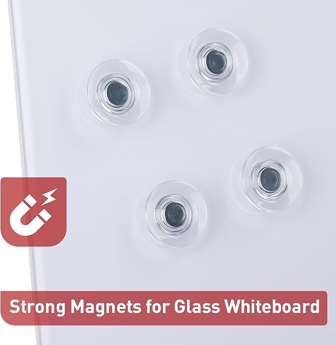 TOWON Strong Nerdy Magnets for Glass Whiteboard, Customized for Glass Dry Erase - Image 3