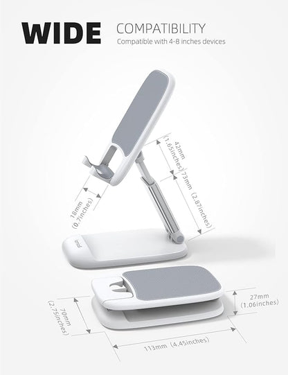 Lamicall White Cellphone Stand, Xmax Gift - Image 5