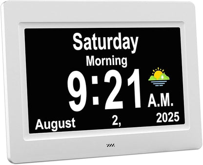SSYA Dementia Clocks with Day and Date by SSYA