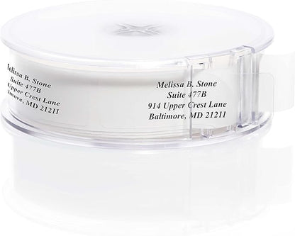 Clear Personalized Return Address Labels by ArtisticDirect