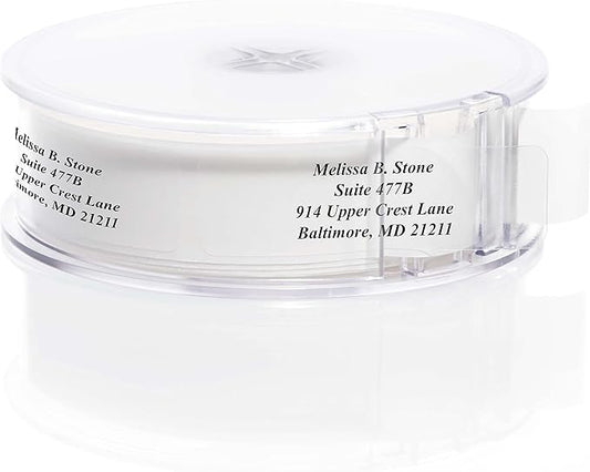 Clear Personalized Return Address Labels by ArtisticDirect