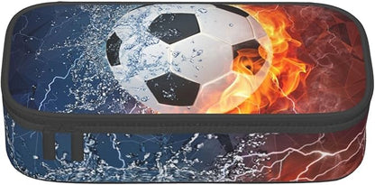 SNAPMADE Soccer Pencil Case for Boys Teens Men, Sports Pencil Box - Image 5