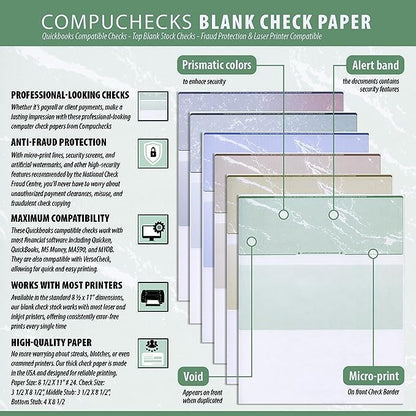 Compuchecks Top Blank Check Paper - Image 4