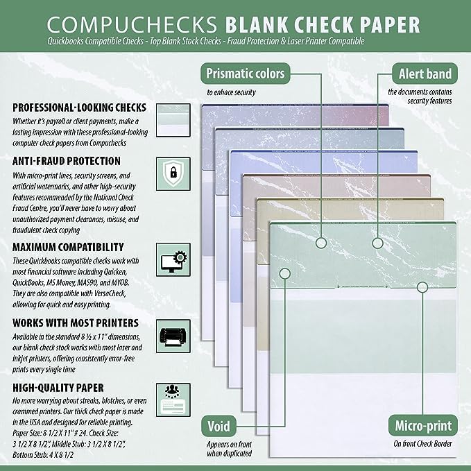 Compuchecks Blank Check Paper - Image 4