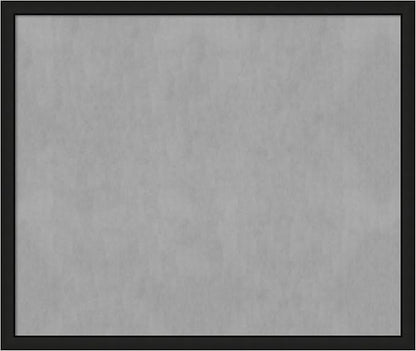 Amanti Art Black Framed Magnetic Board 43x51 Oversize Vision Board by AmantiArt