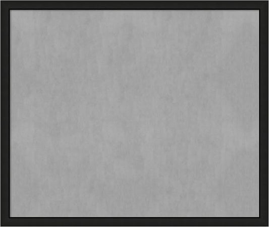 Amanti Art Black Framed Magnetic Board 43x51 Oversize Vision Board by AmantiArt