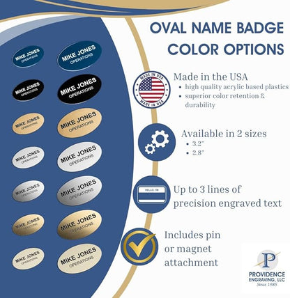 Custom Engraved Name Tag Badges – Personalized Identification - Image 4