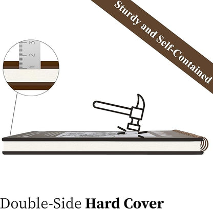 8" x 10" Sketch Book, 100 Sheets Hardcover Sketchbook, 68 lb/100gsm Drawing - Image 4