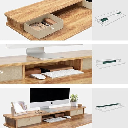 FEZIBO 55 x 24 Inch Whole-Piece Height Adjustable Standing Desk - Image 4