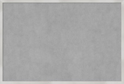 Amanti Art Silver Framed Magnetic Board 25x37 Large Vision Board by AmantiArt