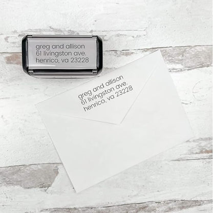 Self Inking Modern Address Stamps | Custom Return Address Stamper - Image 7