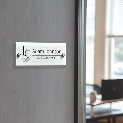 Custom Name Plates for Doors Personalized Wall Name Signs Office Workspace - Image 6