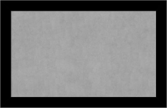 Amanti Art Black Framed Magnetic Board 29x45 Large Vision Board by AmantiArt