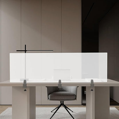 Desk Divider for Students and Desk Privacy Panel, Frosted Acrylic Plexiglass - Image 4