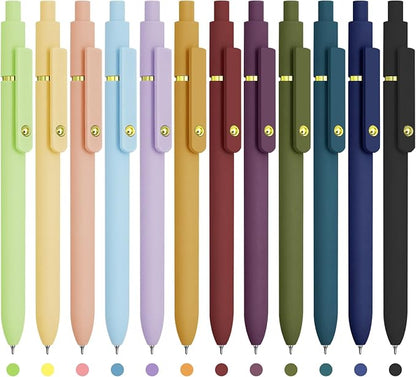 UIXJODO Colored Pens, 0.5mm Colored Ink Gel Pen by UIXJODO